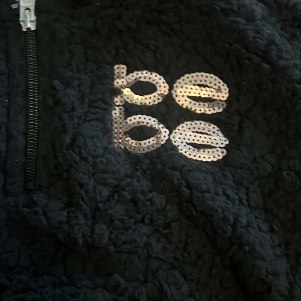 Bebe girls outfit sequins, cheetah, print and fleece
